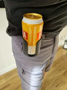 Beer holder for belt 330ml, 400ml, 500ml