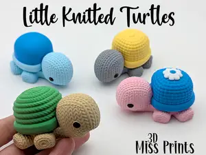 Knitted Turtles 