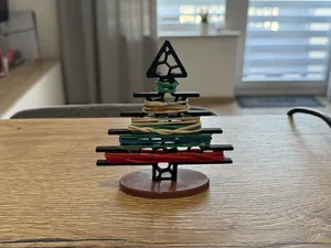 Rubber band organizer - Tree with optional stand