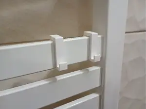 Towel holder for heater