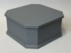 Simple Trophy Base / Display Plinth — No Supports
