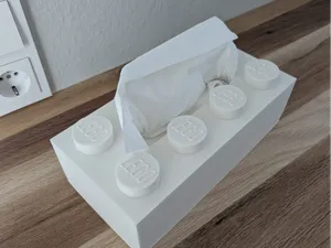 2x4 Stein Taschentuch Box / handkerchiefbox