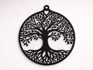 Elegante Wanddeko Tree of Life Lebensbaum Design