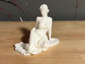 Sexy Fantasy Figurine Laying #01