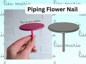 Piping Flower Nail