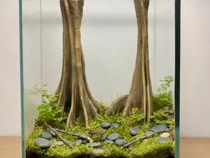 3D-Teilrückwand (Tree)