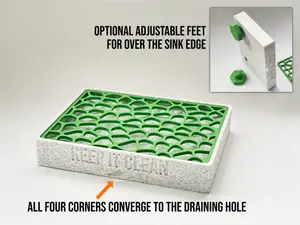 Adaptable Sponge drip tray