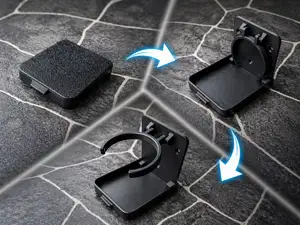 Foldable Wall-Mount Cup Holder - Van/Camper