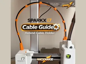 SPARKX i7 Cable Guide – Hotend Cable Holder