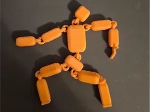 Print in Place Ragdoll Fidget (Jeff)