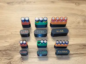 Battery Storage Box AA , AAA