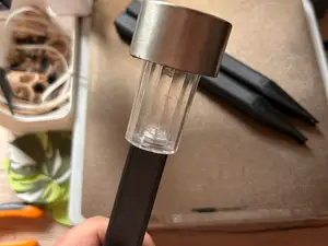 Pole for solar garden lights