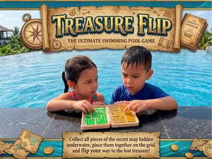 Treasure Flip - Swimming Pool Game