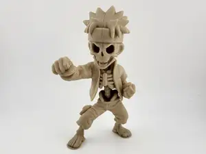 Naruto Skeleton Figure Ninja Pose