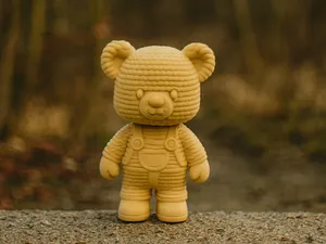 Strickbaerchen – Kleine Overall-Figur