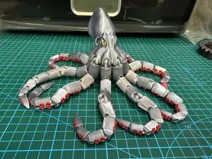 Realistic Ball-Joint Articulated Octopus