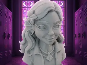 Lagoona Blue Monster High bust