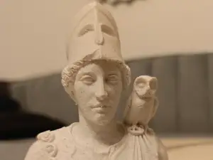 Goddess of Wisdom: Athena Bust (10cm)
