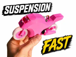 Motorbike RC, Cyberbrick Powered, with suspension