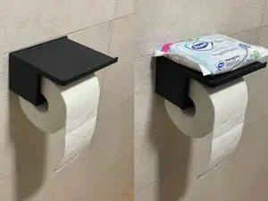 Modern Toilet Paper Holder with wet Toilet Paper