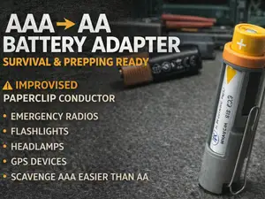 AAA → AA Battery Adapter