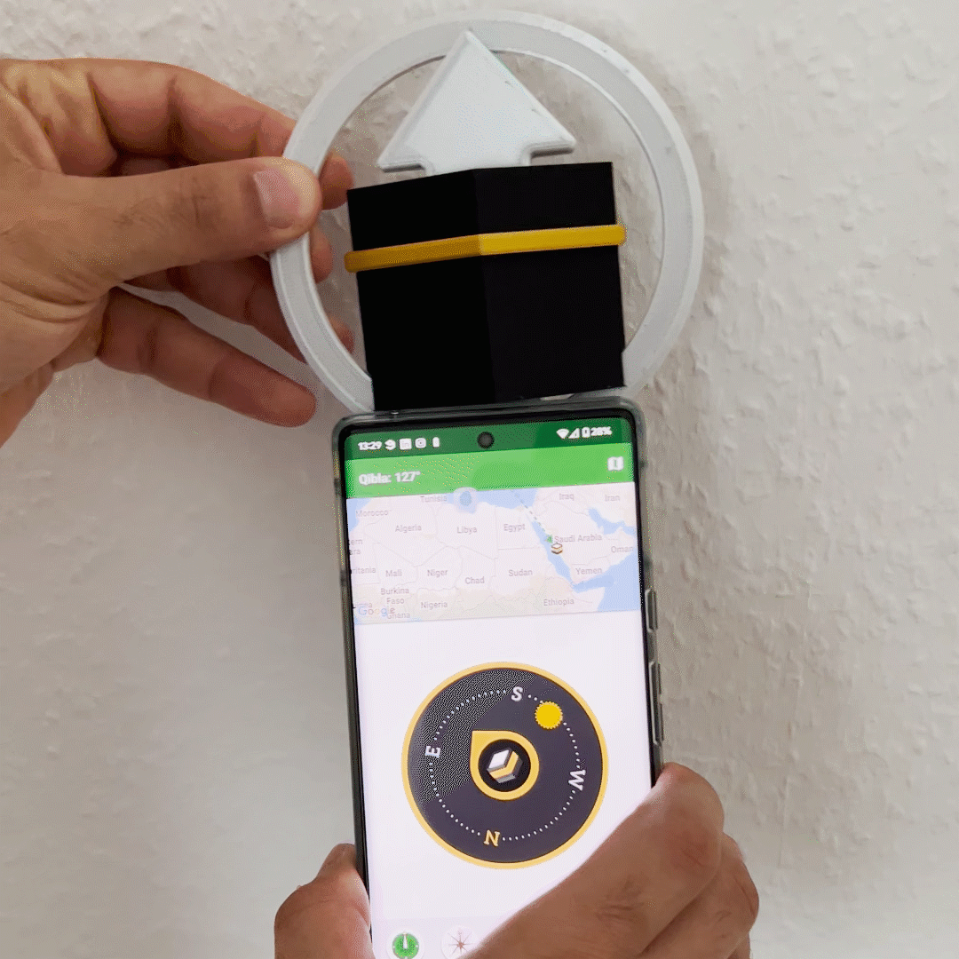 Qibla Direction Ring