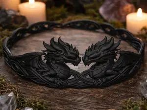 Fantasy Dragon Crown - Dragon Cosplay Crown
