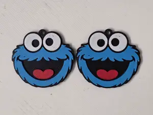Cookie Monster Earrings