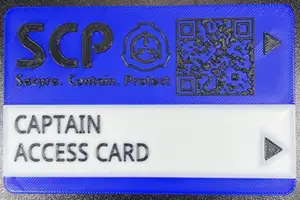 SCP Keycard Captain Prop|SCP Secret Lab