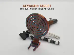 Keychain Target — For Bolt Action Rifle Keychain