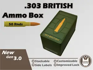 Ammo Storage Box .303 British 50 Rounds