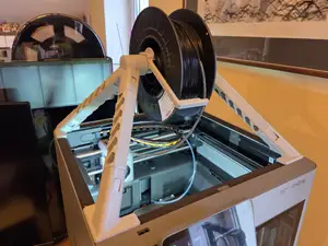 Top spool holder for P2S