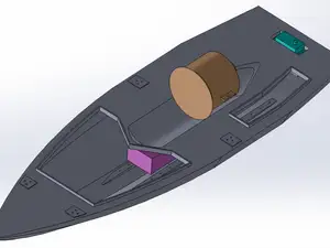 Bateau RC à turbine