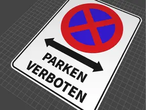 Schild Parken Verboten