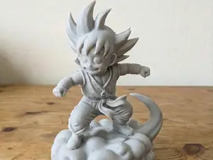 Goku on Flying Nimbus (Dragon Ball)