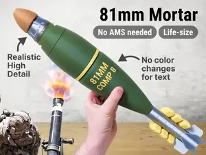 81mm Mortar Shell | No AMS Needed