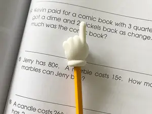 Cartoon Pointed Fingers for Pencil (Q_Craft)
