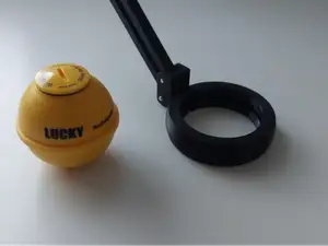 Lucky Fishfinder FF1108 1CWLA yellow sonar mount