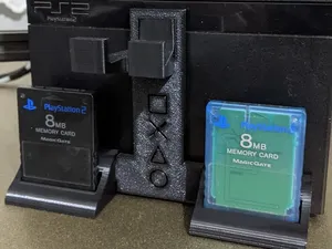 Playstation Ps2 slim vertical stand pad memorycard