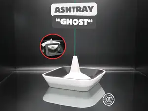 "Ghost" Ashtray – Ash Disappears, You Just Enjoy