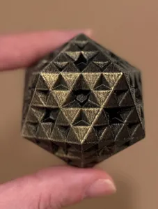 Sierpiński Icosahedron - Level 2