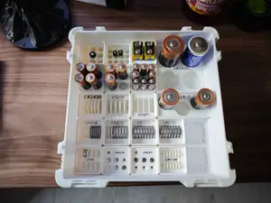 Gridfinity Battery & Coin Cell Collections