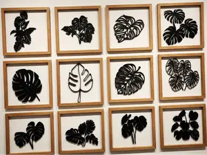 Tropical Elegance:The Monstera Wall Art Collection