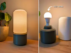 moderne schlichte Lampe für IKEA Strala