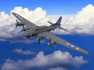B17 Boeing Flying Fortress 1:100 - Bomber