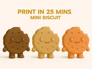 Mini Biscuit – Cute Cookie Figurine
