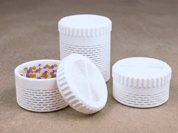 Silica Gel Container - Snap and Fit