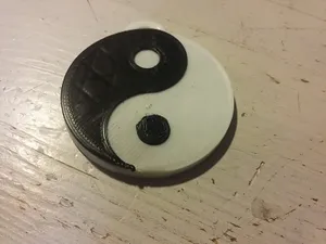Yin-Yang Keychain