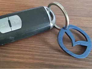 Mazda Logo Keychain
