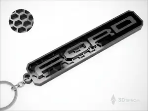 Ford f150 logo keychain